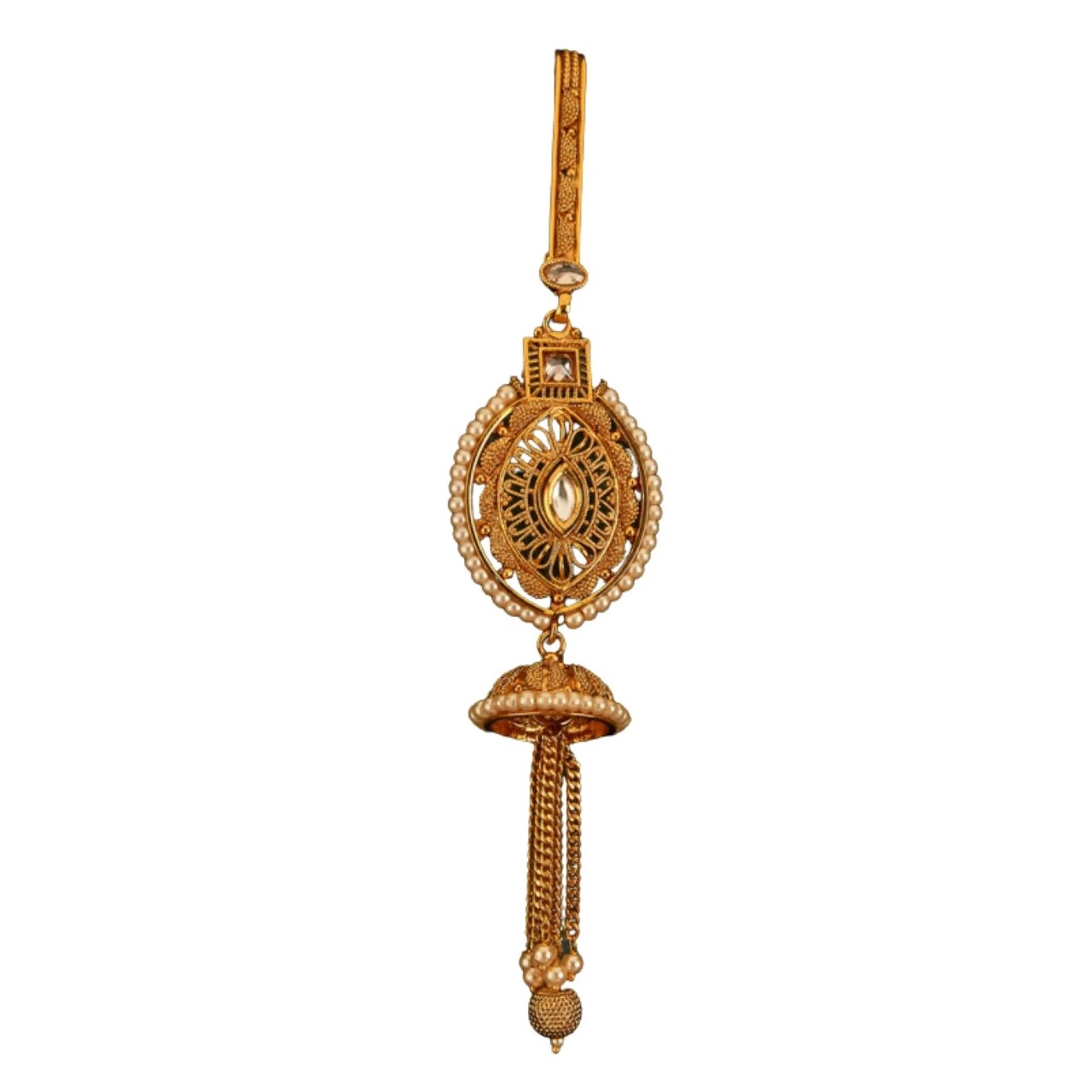 Indian Kamarbandh Antique Classic Juda with Gold Plating Bollywood Style Chabi Challa Indian Belly Chain Wedding Festival Favor Gift for Her Mother’s Day Gift